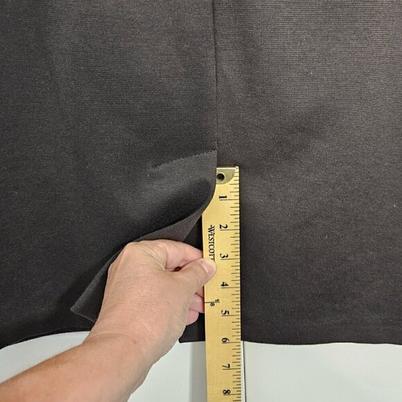 Caren Sport Skirt Black Red Color Block 6" Slit in Back Sz 1X Great Condition - Picture 6 of 8